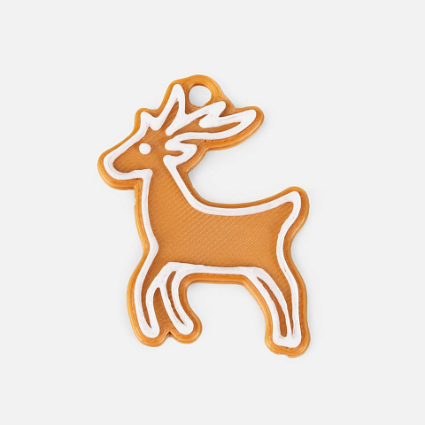 Мини-подвеска «Пряник», олень - рис 2.