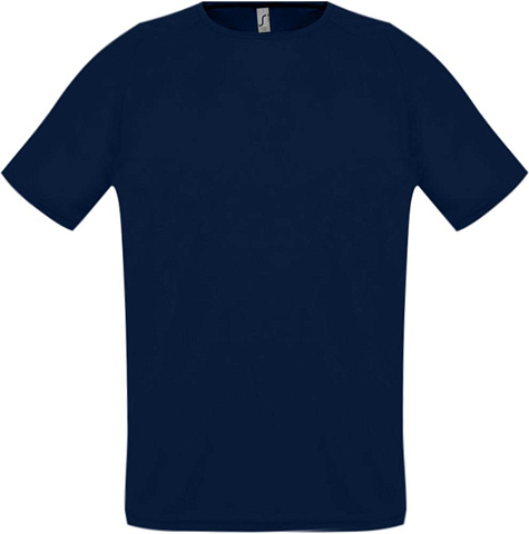 Футболка унисекс Sporty 140, темно-синяя