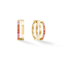 Серьги Red-Gold Coeur de Lion 0136/21-0316