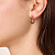 Серьги RAQUEL SG BROWN Dyrberg Kern 470111 - миниатюра - рис 4.