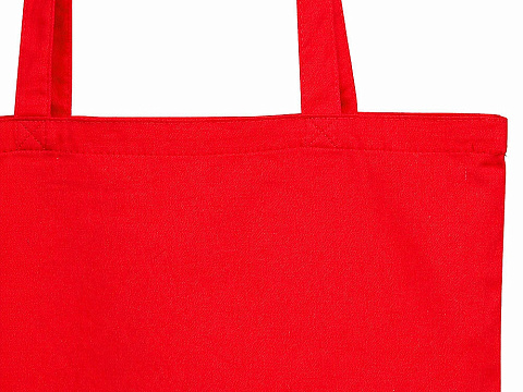 Сумка Кэррими 180 из хлопка, 180 г/м2, красный - рис 3.