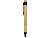 Rattan шариковая ручка из бамбука и переработанной пластмассы - сплошной черный - миниатюра - рис 5.