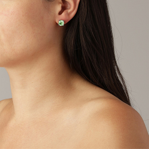Серьги DAZE SS LIGHT GREEN - рис 2.