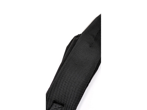 Сумка-слинг Nomad на одно плечо из водостойкого переработанного пластика, черный - рис 4.