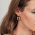 Серьги gold eight Mason ABE27977-02 G - миниатюра - рис 4.