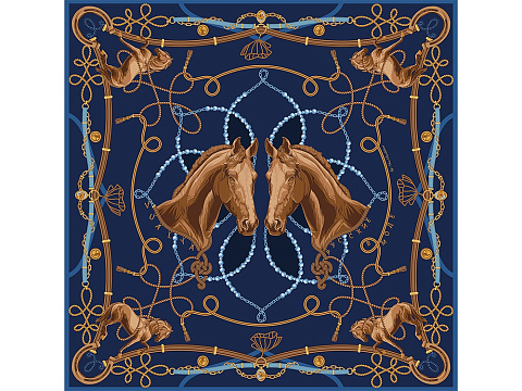 Платок Конный клуб