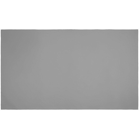 Полотенце спортивное Hard Work, серое - рис 4.