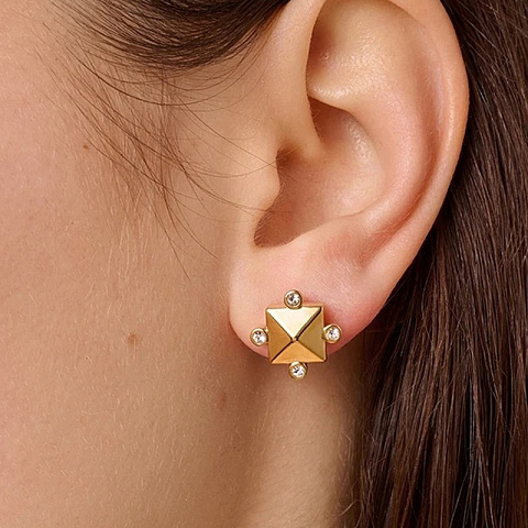 Серьги CHIRA SG Dyrberg Kern 440004 - рис 2.