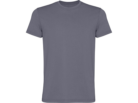 Футболка Corgi мужская, серо-голубой выстиранный