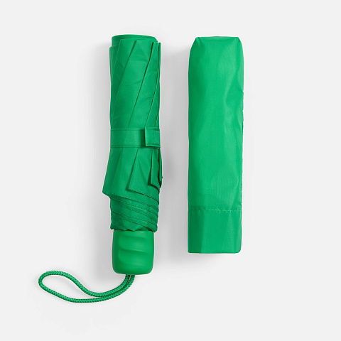 Зонт складной Basic, ver.2, зеленый - рис 8.