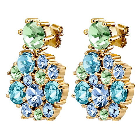 Серьги FREESIA SG AQUA - рис 4.