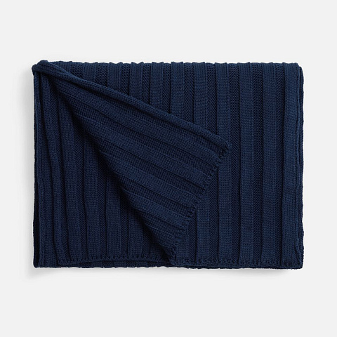 Шарф Metelitsa, темно-синий (сапфир) - рис 4.