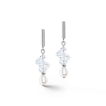 Серьги White-Silver Coeur de Lion 1124/21-1417