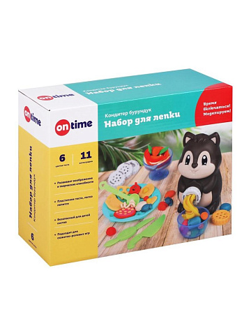 Набор для лепки «Кондитерская бурундучка»