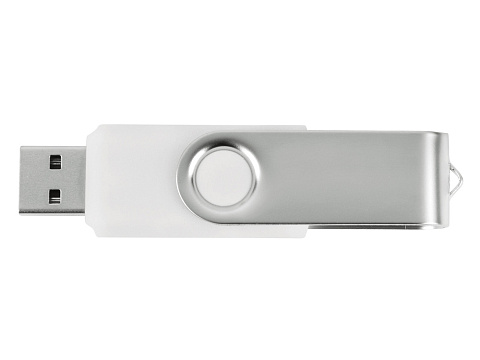 Флеш-карта USB 2.0 2 Gb Квебек, белый - рис 4.