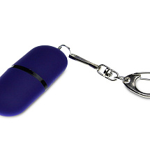 Флешка Goutte Soft-touch на 32 Гб, синий