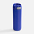 Термостакан X1 с цветной кнопкой, синий с серым - миниатюра - рис 2.
