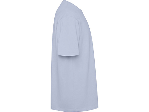 Футболка оверсайз Bull унисекс, спокойный синий - рис 4.