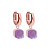 Серьги Firenze heather Qudo *300356 V/RG - миниатюра