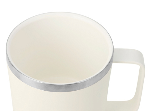 Стальная кружка с двойными стенками Swipe, белый0,00 - рис 9.