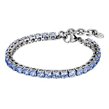 Браслет  COBRA SS LIGHT BLUE