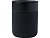 Java керамическая кружка емкостью 330 мл с силиконовой оберткой и пластиковой крышкой - сплошной черный - миниатюра - рис 2.