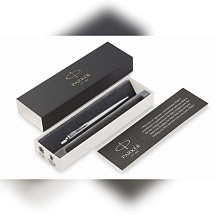 Шариковая ручка Parker Jotter Essential «Точная строка», серебро
