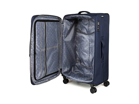 Чемодан TORBER БРОСНО, синий, нейлон 600D, 48 х 30 х 78 см, 85 л - рис 2.