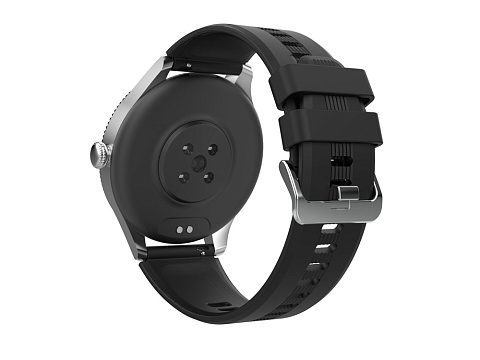 Умные часы HIPER IoT Watch GTR, черный/голубой - рис 4.