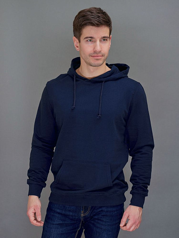 Худи Basic, темно-синее - рис 2.