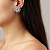 Серьги AUBRA SS CRYSTAL Dyrberg Kern 460504 - миниатюра - рис 4.