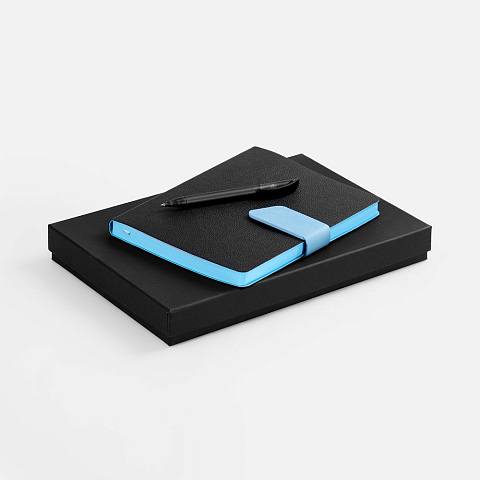 Набор Boom, черный с голубом - рис 2.