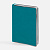 Ежедневник Metal Frame на заказ, датированный, бирюзовый - миниатюра