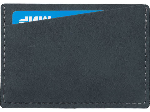 Футляр на 3 пластиковые карты Alicante, темно-синий - рис 3.