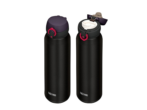 Термос из нерж. стали тм THERMOS JNL-602-MTBK 0.6L, черный - рис 4.