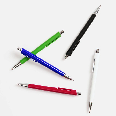 Ручка шариковая Dominanta Color, зеленая - рис 6.