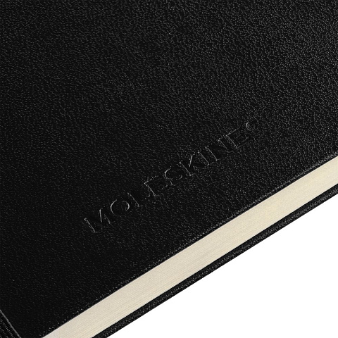 Записная книжка Moleskine Classic Large, без линовки, черная - рис 10.