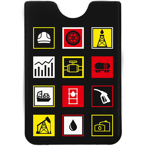 Чехол для карточки Industry, нефть и газ - рис 2.