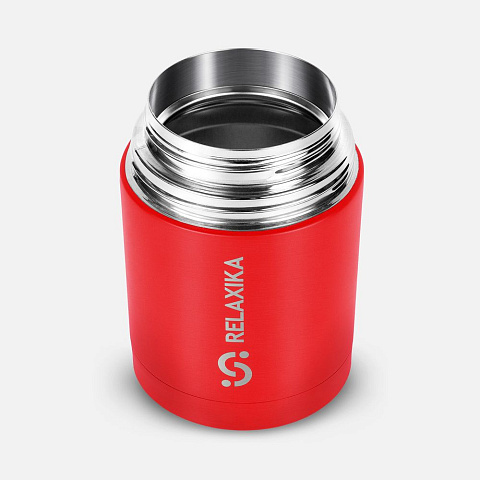Термос для еды Relaxika 700, красный - рис 5.