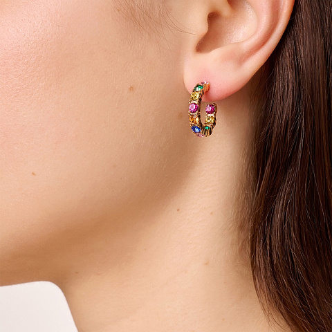 Серьги RAQUEL SG RAINBOW Dyrberg Kern 470116 - рис 3.