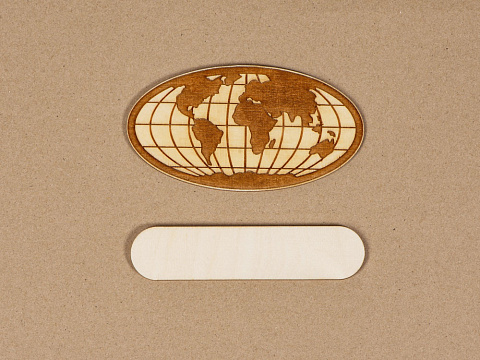 Интерьерная карта мира World - рис 14.