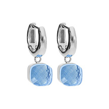 Серьги FIRENZE (S) Light Sapphire Qudo 107000/20-4715