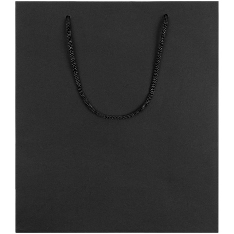 Пакет бумажный Vid L, черный - рис 3.