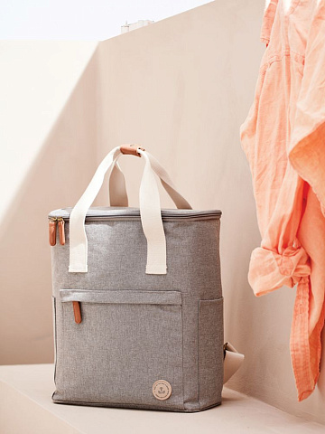 Рюкзак-холодильник Sortino, серый - рис 8.