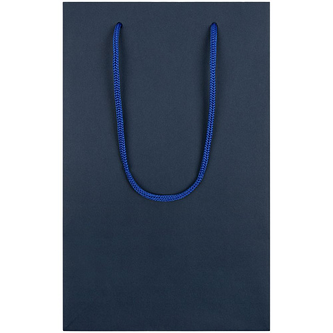 Пакет бумажный Waski S, синий - рис 3.