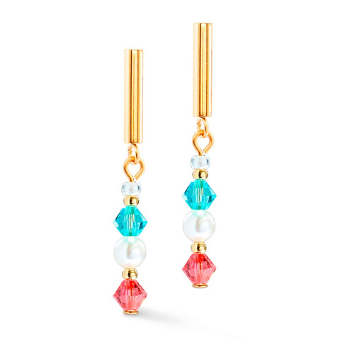 Серьги Multicolour Coeur de Lion 6022/21-1500 - рис 4.