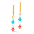 Серьги Multicolour Coeur de Lion 6022/21-1500 - миниатюра - рис 4.