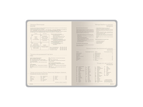 Ежедневник А5 датированный Megapolis Loft на 2026, графитовый серый - рис 5.