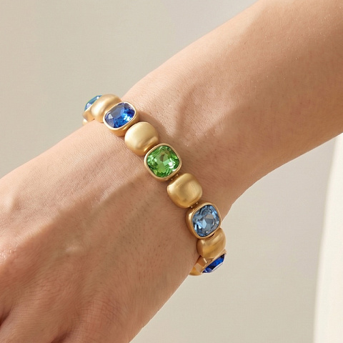 Браслет Green, Light blue, Blue - рис 2.