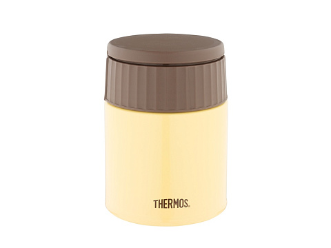 Термос из нерж. стали для еды тм THERMOS JBQ-400-BNN 0.4L, желтый